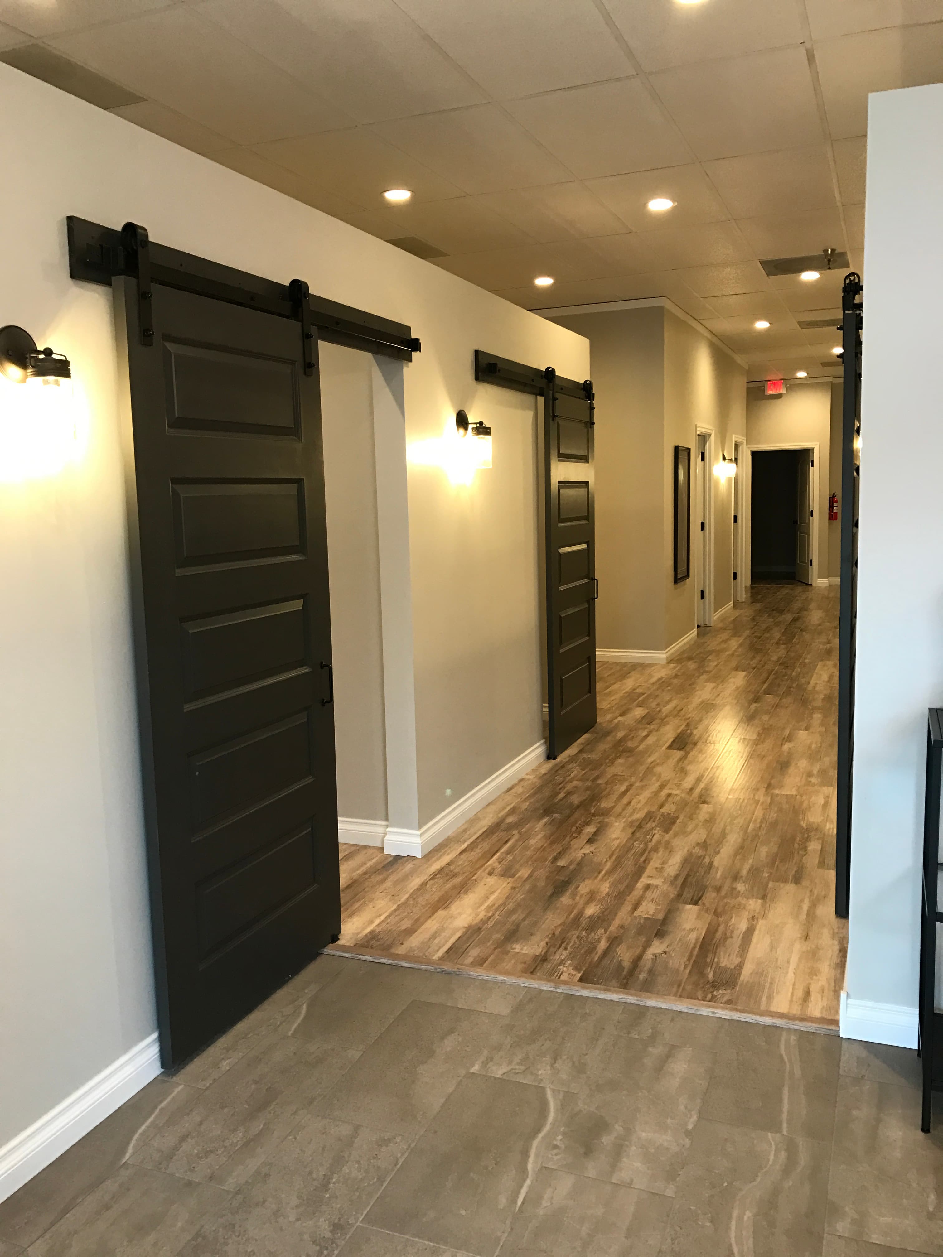 Entrance doors